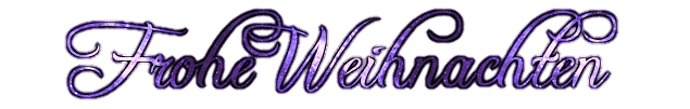 Frohe Weihnacht Glitzer Text