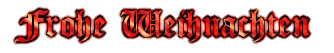 Frohe Weihnacht Glitzer Text